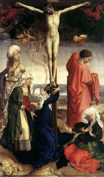 Crucifixion religious Rogier van der Weyden religious Christian Oil Paintings